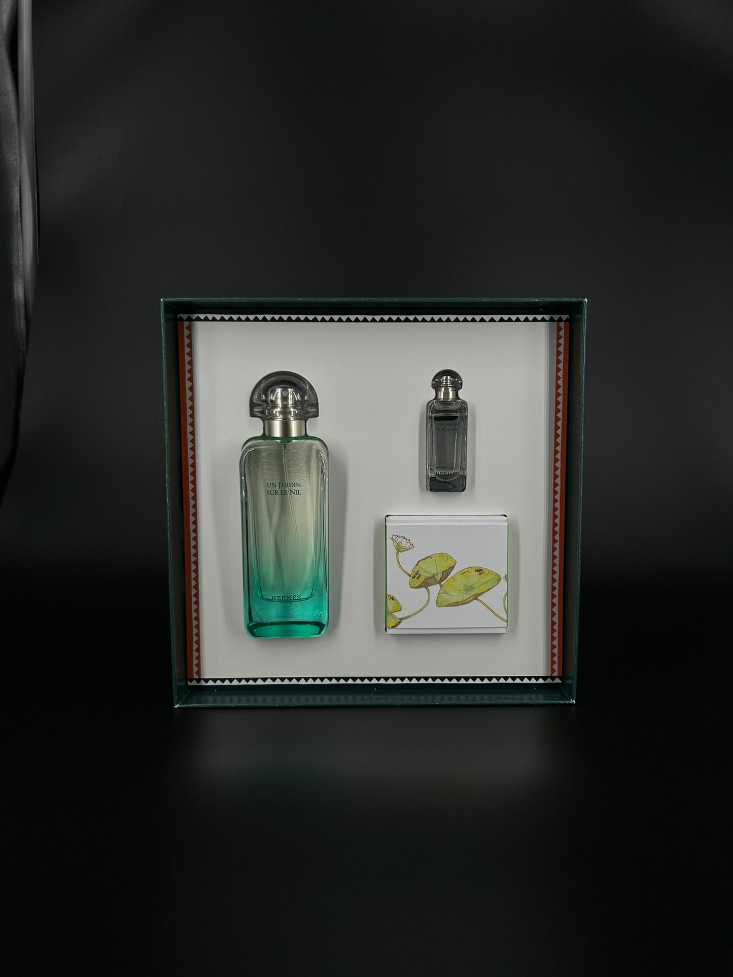 Hermes Un Jardin Sur le Nil SET 100ml + 7,5ml EDT+ Soap