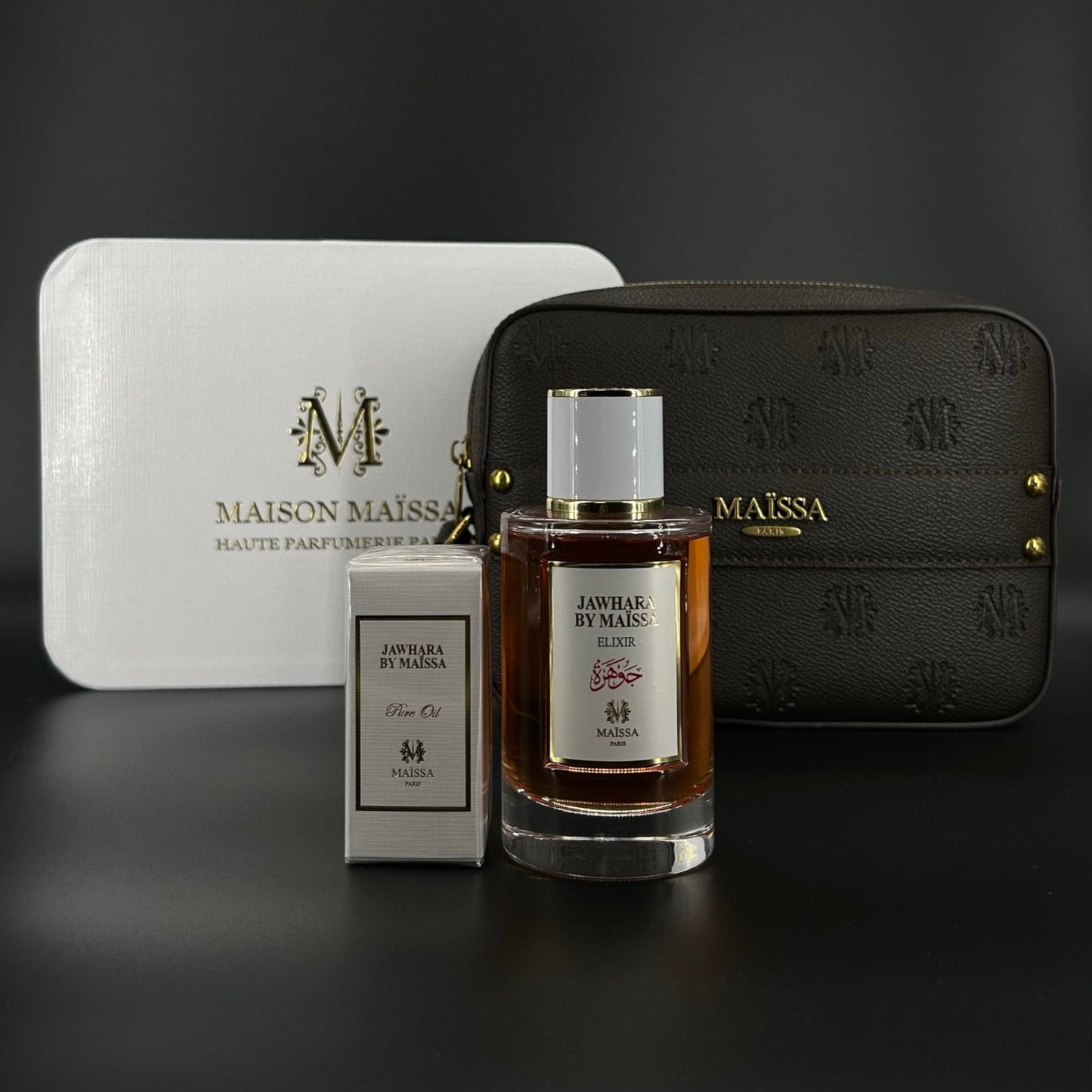 Maissa Jawhara SET 100ml EDP+15ml Pure Oil+ Tasche