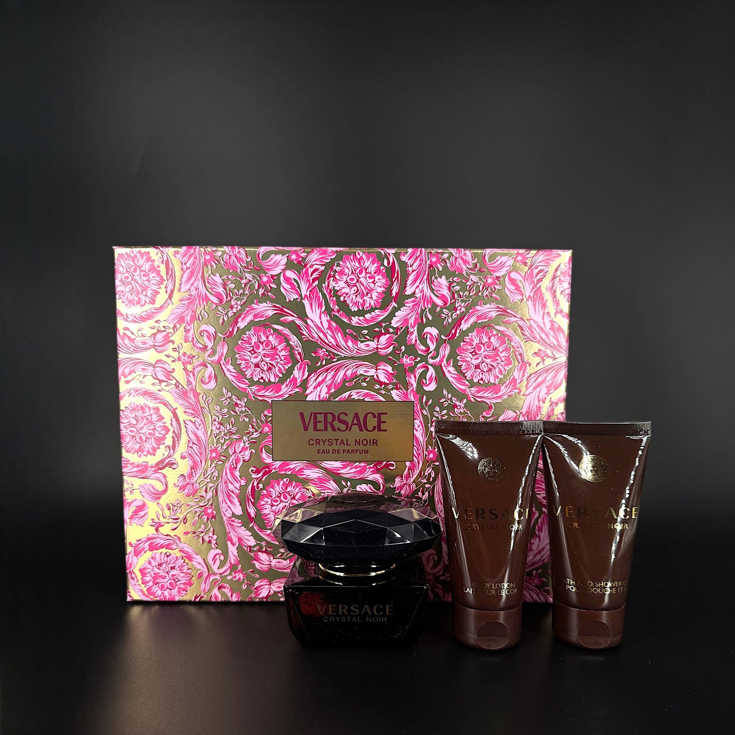 Versace Crystal Noir SET 50ml EDP + SG + BL