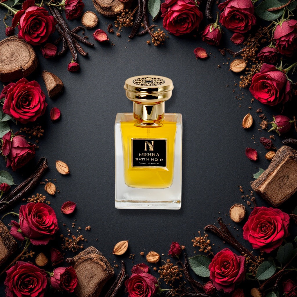 NISHRA SATIN NOIR 50ml Extrait de Parfum