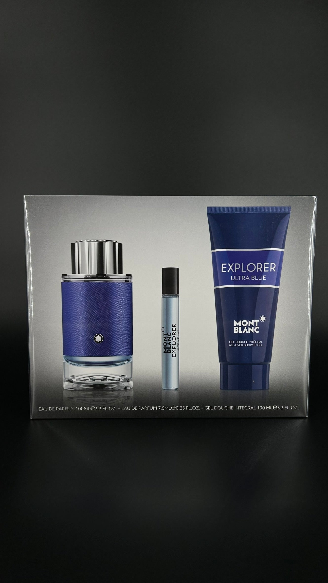 Montblanc Explorer Ultra Blue SET 100ml EDP+7,5ml EDP+SG