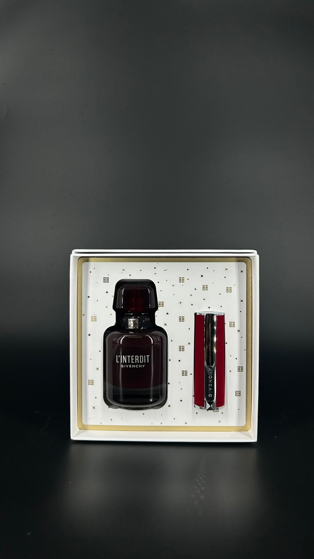 Givenchy L`Interdit  Rouge SET 50ml EDP+3,4g Rouge