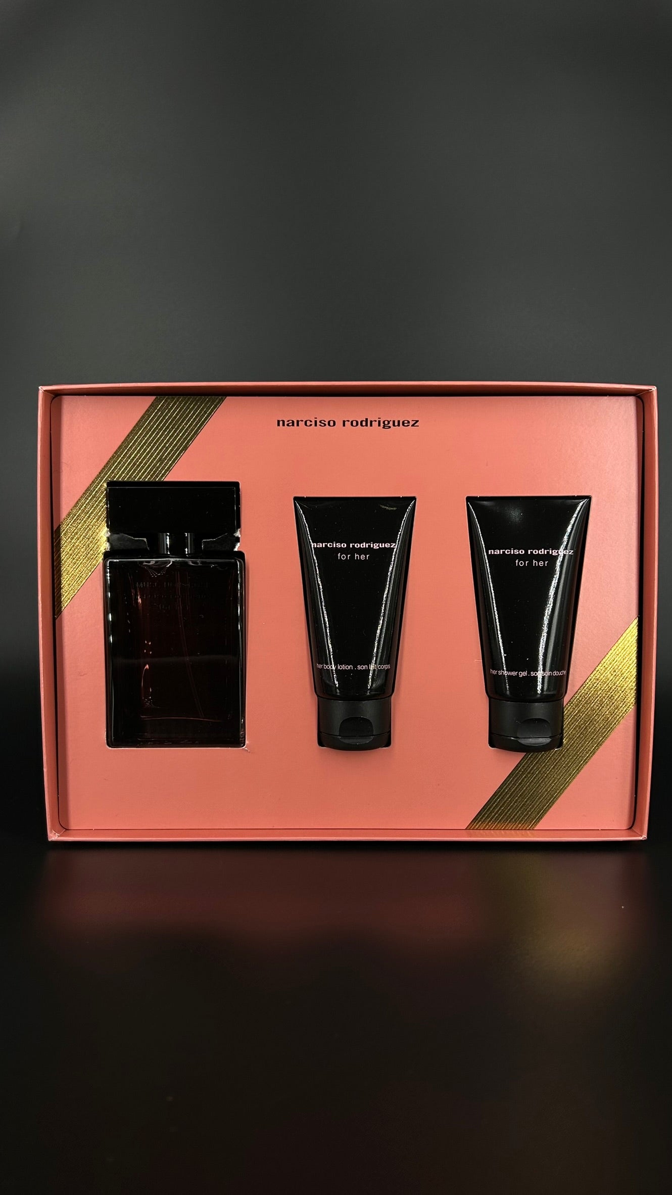 Narciso Rodriguez Musc Noir Rose SET 50ml EDP+SG+BL