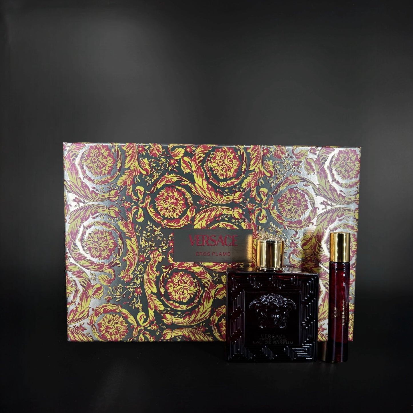 Versace Eros Flame Set 100 + 10ml EDP + Tasche