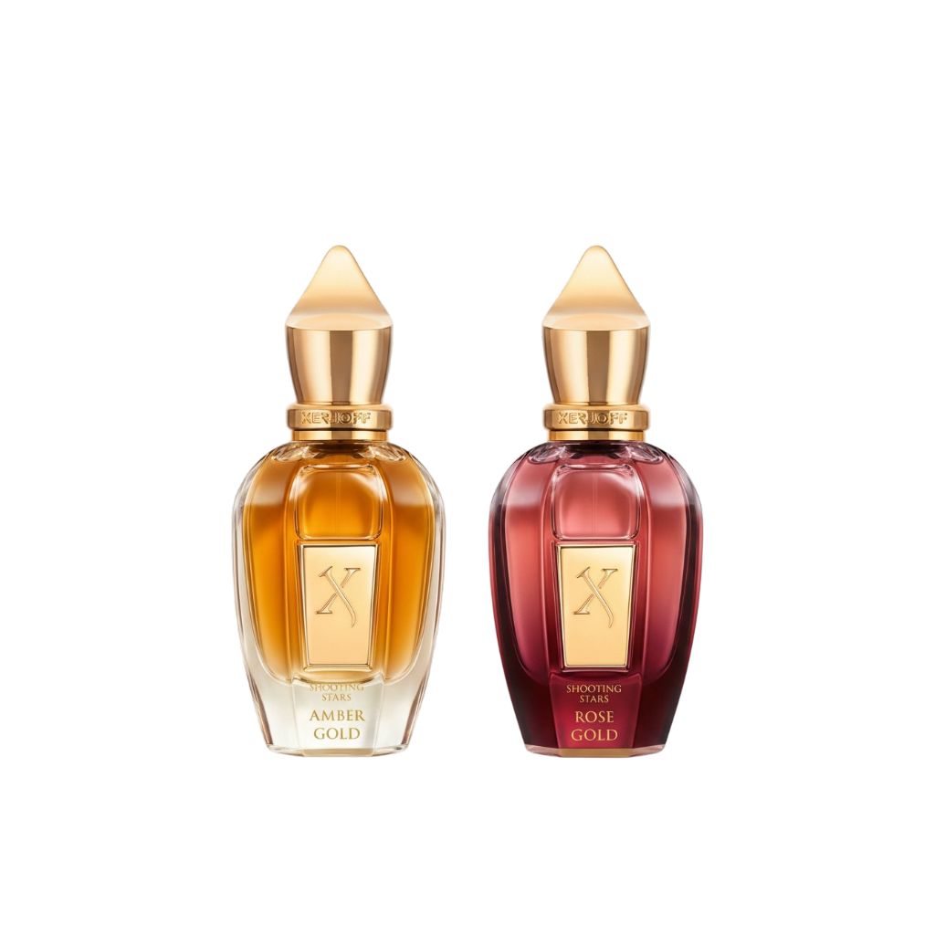 Xerjoff Amber Gold 50ml +Rose Gold 50ml EDP Shooting Stars