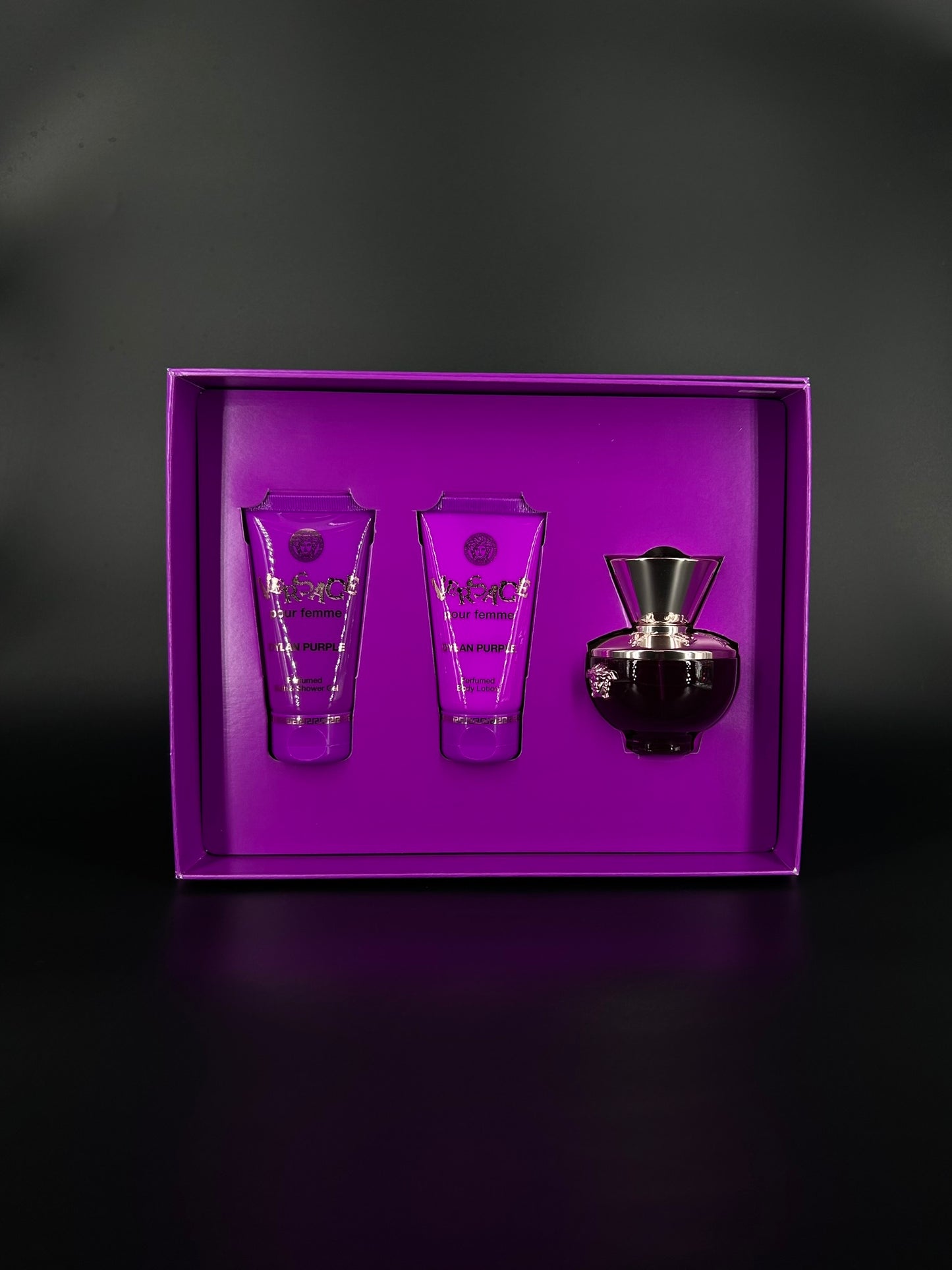 Versace Dylan Purple SET 50ml EDP+BL+DG